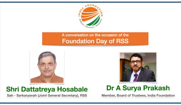 A Conversation on the Foundation Day of RSS – IF Chats with Shri Dattatreya Hosabale
