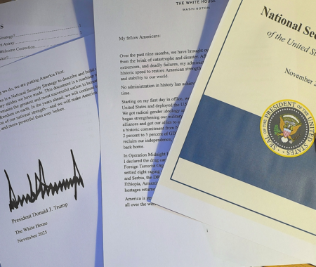 The National Security Strategy 2025: Transforming Hegemony and an International Order in Transition