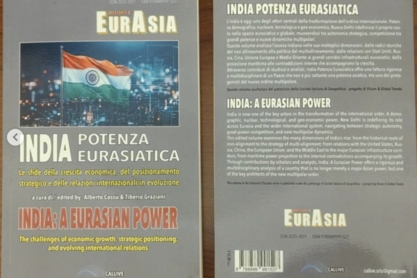 Book Review |  INDIA A EURASIAN POWER | Reviewed By Côme Carpentier