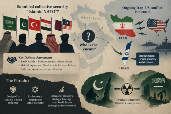 The “Islamic NATO” Paradox: Hegemony, Deterrence, and Realignment in West Asia